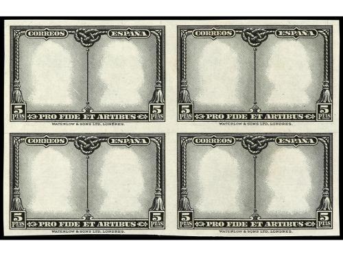 ESPAÑA. CATACUMBAS. PRUEBAS DE PLANCHA. Conjunto a falta del