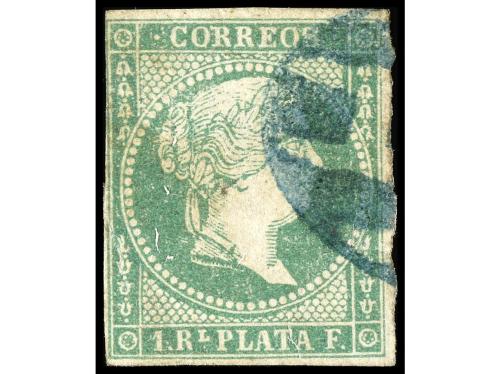 CUBA. 1861-64. OCUPACIÓN EN SANTO DOMINGO. 1/2 real mat. BAR