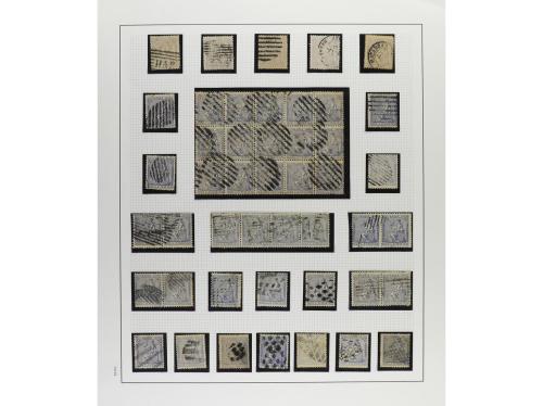 */° ✉ CUBA. 1870-75. DIVERSAS EMISIONES. Colección en página