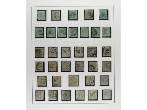 */° ✉ CUBA. 1870-75. DIVERSAS EMISIONES. Colección en página