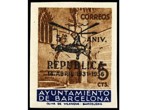 ** ESPAÑA: AYUNTAMIENTO DE BARCELONA. Ed. NE 17/21. SERIE CO