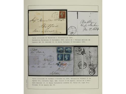 LOTES y COLECCIONES. GRAN BRETAÑA. VICTORIA. Colección monta