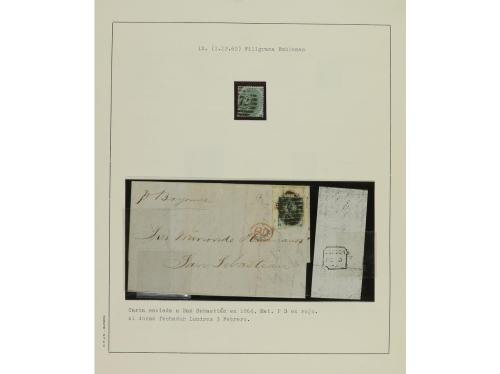 LOTES y COLECCIONES. GRAN BRETAÑA. VICTORIA. Colección monta