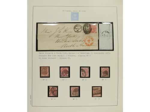 LOTES y COLECCIONES. GRAN BRETAÑA. VICTORIA. Colección monta