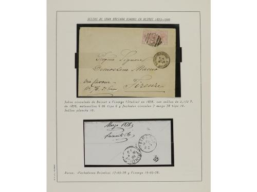 LOTES y COLECCIONES. GRAN BRETAÑA. VICTORIA. Colección monta