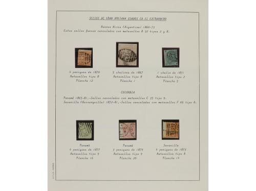 LOTES y COLECCIONES. GRAN BRETAÑA. VICTORIA. Colección monta