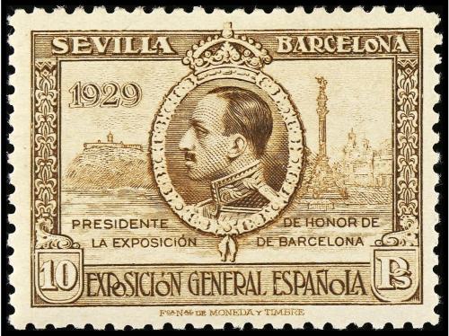 * ESPAÑA. Ed. 434/47 y 448/53. SERIES COMPLETAS de correo y 