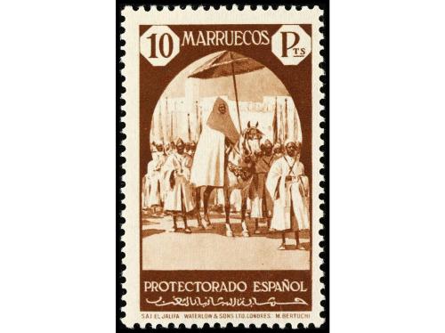 * COLONIAS ESPAÑOLAS: MARRUECOS. Ed. 148/60. SERIE COMPLETA,