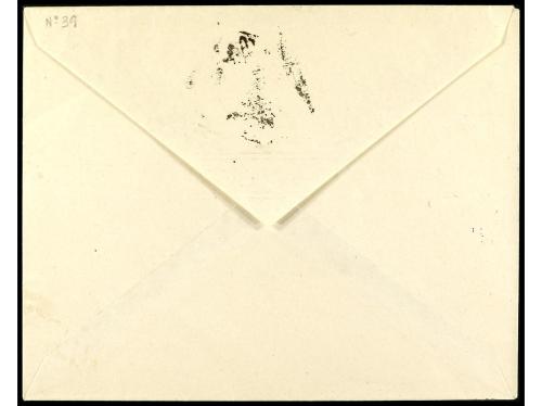 ✉ ESPAÑA. Ed. 759. 1938. Aéreo + 5 pts. en Sobre Primer Día.