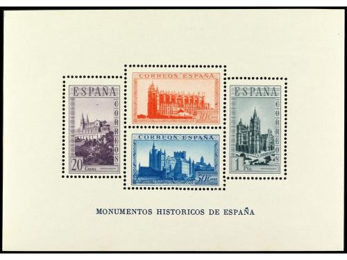 ** ESPAÑA. Ed. 847, 848. HB. dentada y SIN DENTAR. Cat. 280&euro;