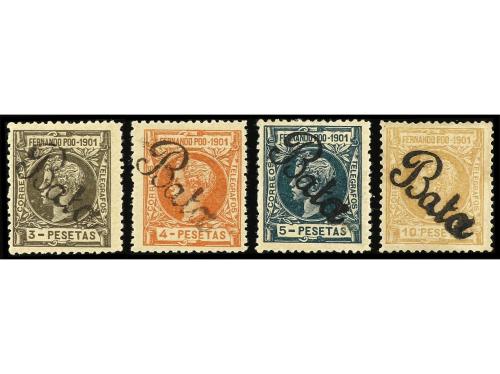 COLONIAS ESPAÑOLAS: GUINEA. Ed. A1/A15. EMISIÓN PROVISIONAL