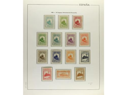 LOTES y COLECCIONES. ESPAÑA. Colección en 3 álbumes Edifil d
