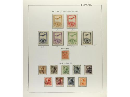 LOTES y COLECCIONES. ESPAÑA. Colección en 3 álbumes Edifil d