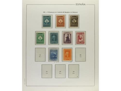 LOTES y COLECCIONES. ESPAÑA. Colección en 3 álbumes Edifil d