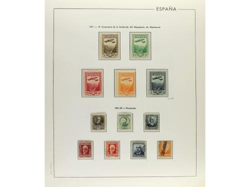 LOTES y COLECCIONES. ESPAÑA. Colección en 3 álbumes Edifil d
