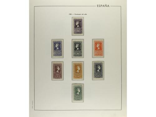 LOTES y COLECCIONES. ESPAÑA. Colección en 3 álbumes Edifil d