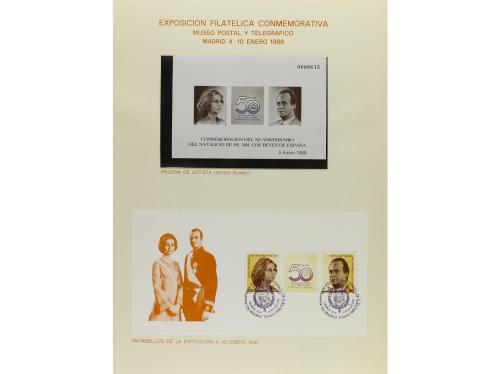 LOTES y COLECCIONES. ESPAÑA. Colección en 3 álbumes Edifil d