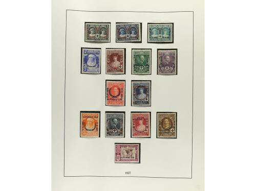 */° ESPAÑA. Ed. 325/401. EMISIONES CRUZ ROJA. Juego completo