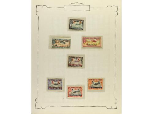 */° ESPAÑA. Ed. 325/401. EMISIONES CRUZ ROJA. Juego completo