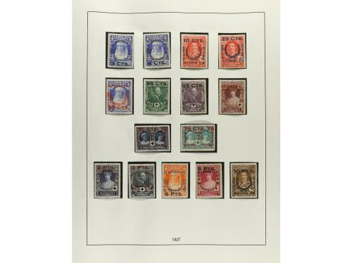 */° ESPAÑA. Ed. 325/401. EMISIONES CRUZ ROJA. Juego completo