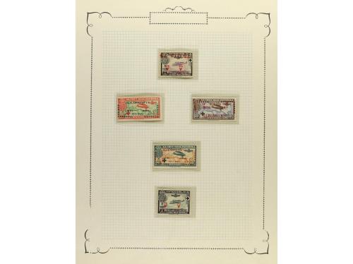 */° ESPAÑA. Ed. 325/401. EMISIONES CRUZ ROJA. Juego completo