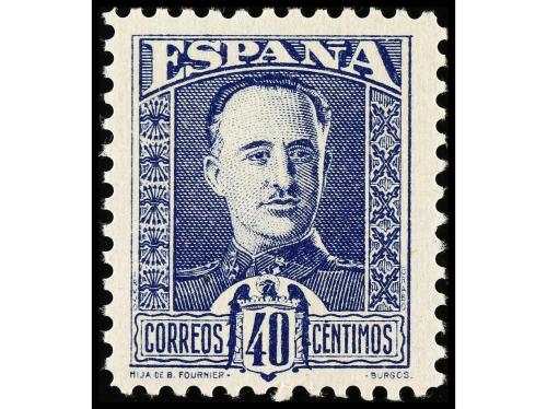 ESPAÑA. 1937. GENERAL FRANCO. PROYECTO NO ADOPTADO. 40 cts. 