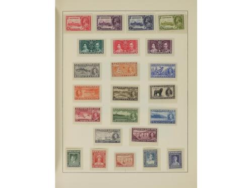 LOTES y COLECCIONES. CANADÁ Colección en álbum Schaubek desd