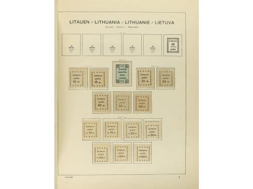 LOTES y COLECCIONES. FINLANDIA y PAÍSES BÁLTICOS. Colección 