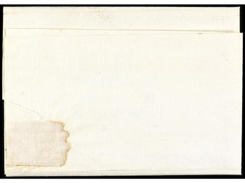 ESPAÑA: PREFILATELIA. 1824. GRANATULA DE CALATRAVA a CIUDAD 