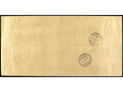 ✉ ESPAÑA. Ed. 455/68. 1929. MADRID a GINEBRA. Serie completa