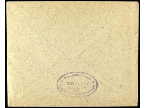 ✉ ESPAÑA. Ed. 483, 486 (2). 1930. BARCELONA a MADRID. 5 cts.