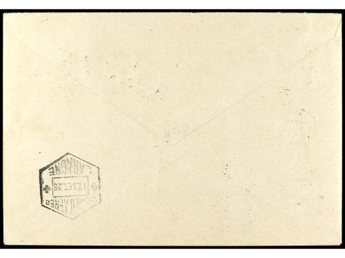 ✉ ESPAÑA. Ed. 339/48. 1926. MADRID a LARACHE (Marruecos). Se