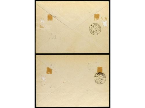 ✉ ESPAÑA. Ed. 402/13 y 418/29. 1928. MADRID correo interior.