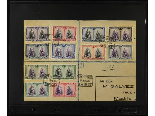 ✉ LOTES y COLECCIONES. 1860-1930. ESPAÑA. Conjunto de 19 car