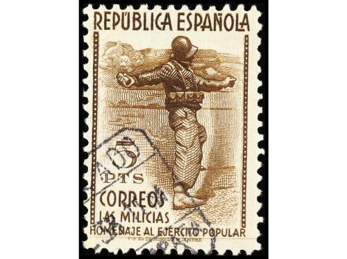 ° ESPAÑA. Ed. 792/800. SERIE COMPLETA en usado. MUY BONITA. 