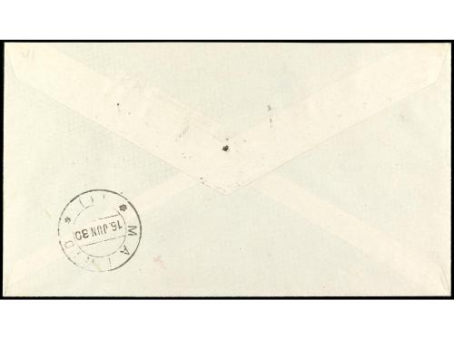 ✉ ESPAÑA. Ed. 520cc, 519, 502, 511. 1930. SEVILLA a MADRID. 