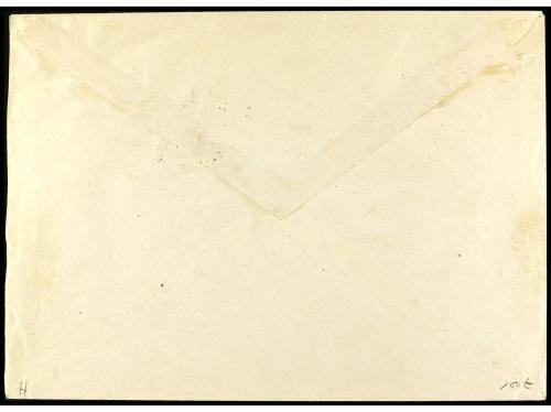 ✉ ESPAÑA. Ed. 591. 1930. SEVILLA a BARCELONA. 4 pts. gris. R