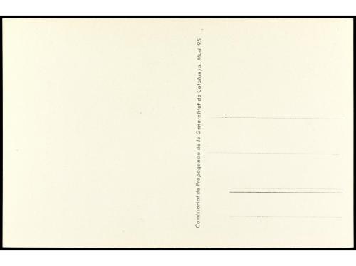 ✉ ESPAÑA GUERRA CIVIL. Tarjeta Postal ilustrada JULIO ALVARE