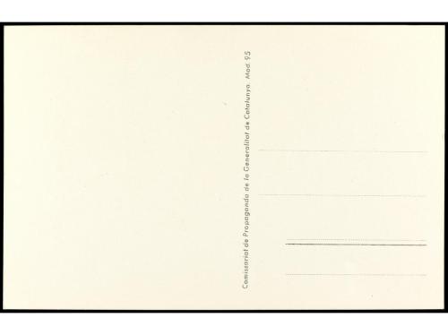 ✉ ESPAÑA GUERRA CIVIL. Tarjeta Postal ilustrada. ANGEL OSORI