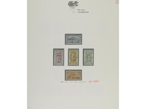 LOTES y COLECCIONES. JUEGOS OLÍMPICOS. PAÍSES ORGANIZADORES.