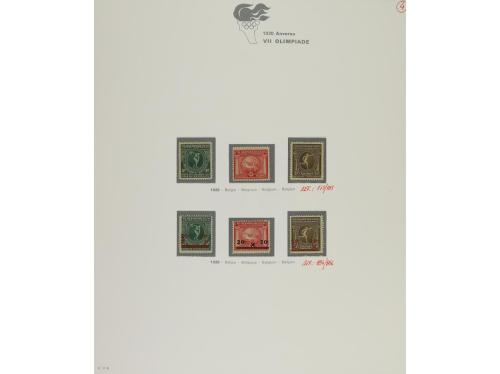 LOTES y COLECCIONES. JUEGOS OLÍMPICOS. PAÍSES ORGANIZADORES.