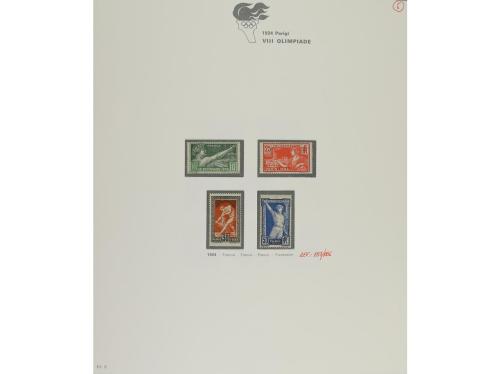 LOTES y COLECCIONES. JUEGOS OLÍMPICOS. PAÍSES ORGANIZADORES.