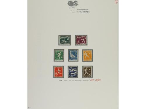 LOTES y COLECCIONES. JUEGOS OLÍMPICOS. PAÍSES ORGANIZADORES.