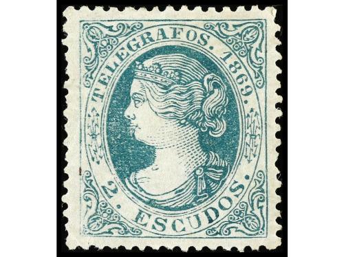 (*) ESPAÑA: TELEGRAFOS. Ed. 26/29. SERIE COMPLETA. 4 valores