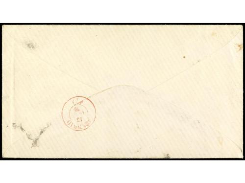 ✉ ESPAÑA. Ed. 107. 1870. MEDINA SIDONIA a MADRID. Sobre con 