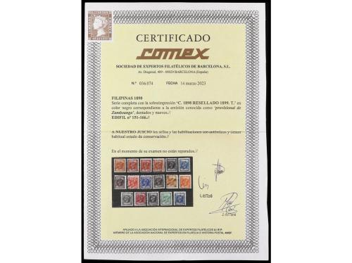 ** COLONIAS ESPAÑOLAS: FILIPINAS. Ed. 161. 10 cts. naranja. 