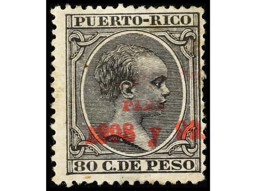 * COLONIAS ESPAÑOLAS: PUERTO RICO. Ed. 150/66. SERIE COMPLET