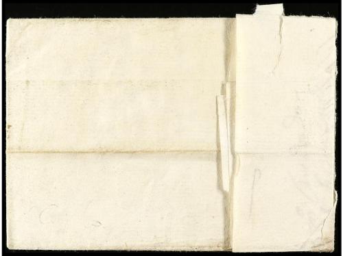 ✉ ESPAÑA: PREFILATELIA. 1687. SEVILLA. Sobrescrito de SEVILL