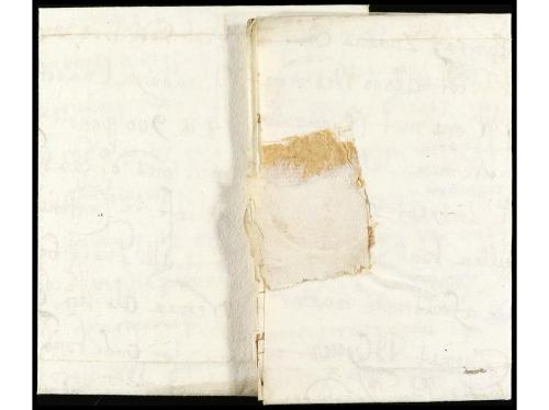 ✉ ESPAÑA: PREFILATELIA. 1713 (8 agosto). SEVILLA. Sobrescrit