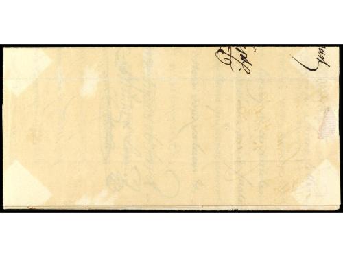 ✉ ESPAÑA: PREFILATELIA. 1760. CADIZ. Sobrescrito a HERRNHUT 